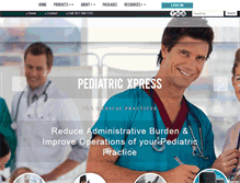 Tablet Screenshot of physicianxpress.com